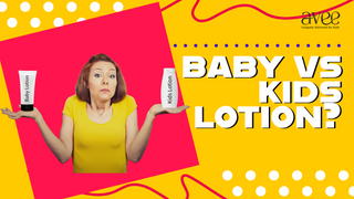 Avee kids skincare brand