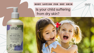 Avee kids body lotion for dry skin