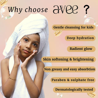 Non sticky body lotions for children